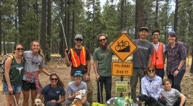 SWCA Corporate Responsibility Flagstaff Trail CleanUp