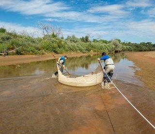 Albuquerque stream work