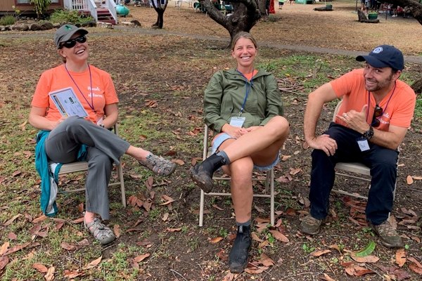 SWCA staff volunteering at Parade of Farms event in Honolulu