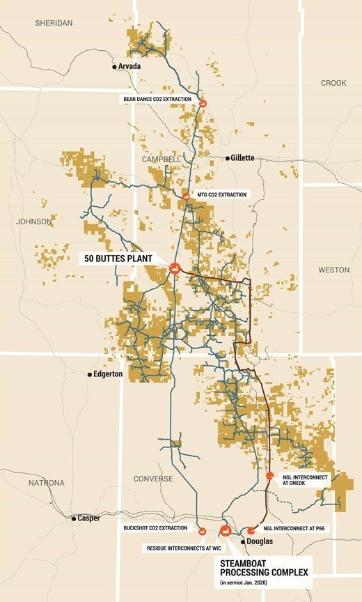 map of oil pipelines