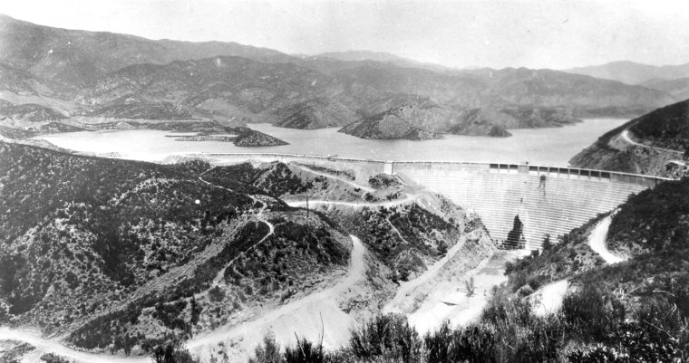 St. Francis Dam courtesy USGS
