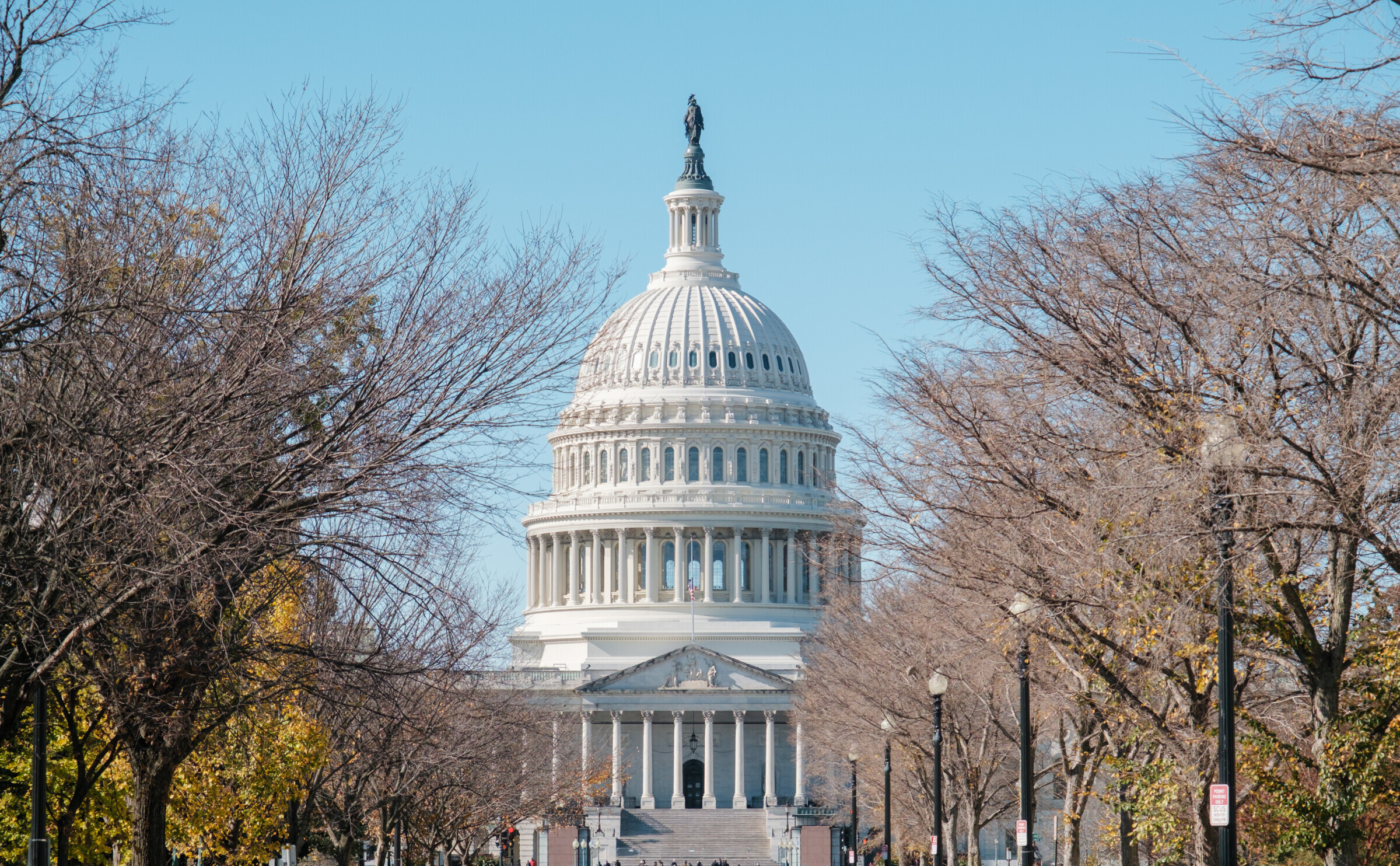 The U.S. Capitol Building, a landmark building in Washington, D.C.